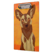 Porte-bloc Chien sauvage africain (Gauche)