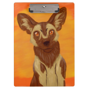 Porte-bloc Chien sauvage africain