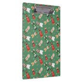 Porte-bloc Chiens de Noël Motif Rouge Vert (Swatch)