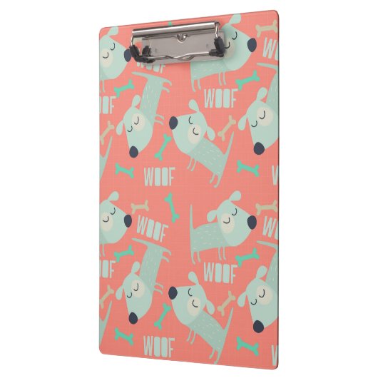 Porte-bloc Chiens et os de Woof (Gauche)