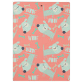 Porte-bloc Chiens et os de Woof (Dos)