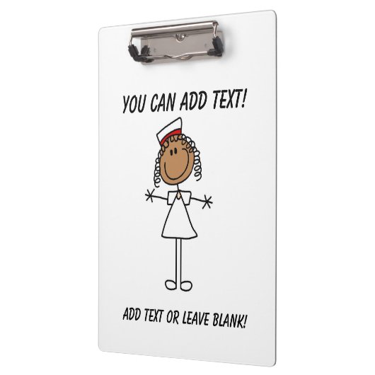 Porte-bloc Chiffre Afrique-américaine Porte - bloc infirmière (Gauche)