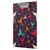 Porte-bloc Chiffre motif d'oiseaux de Phoenix (Gauche)