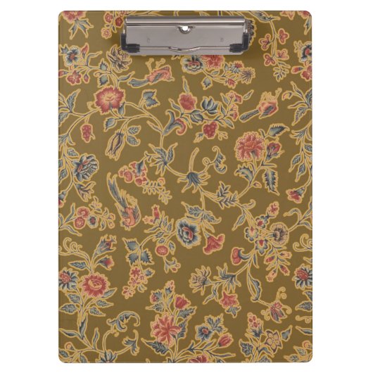 Porte-bloc Chintz Fleur Classique Joli Design Floral Doux (Devant)