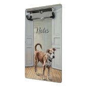 Porte-bloc Chiot Dans La Porte Mini Porte - bloc (Angle2)