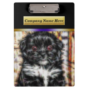 Porte-bloc Chiot de Pekingese