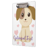 Porte-bloc Chiot doux (Gauche)