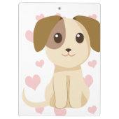 Porte-bloc Chiot doux (Dos)