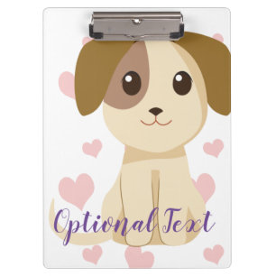 Porte-bloc Chiot doux
