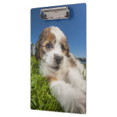 Porte-bloc Chiot mignon (Shitzu) (Gauche)