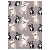 Porte-bloc Chiots mignons de bouledogue français (Dos)