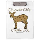 Porte-bloc Chip chocolat Cookie Doe (Devant)