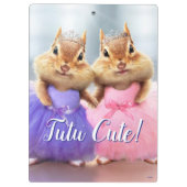 Porte-bloc Chipmunk Ballerina Duo (Dos)