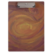 Porte-bloc Chocolat Carmel Swirl (Devant)