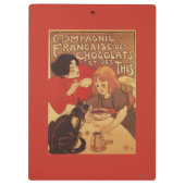 Porte-bloc Chocolat et mère et fille du thé Co (Dos)