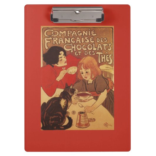 Porte-bloc Chocolat et mère et fille du thé Co (Devant)
