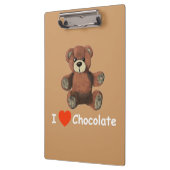 Porte-bloc Chocolat I Heart (Love) (Gauche)