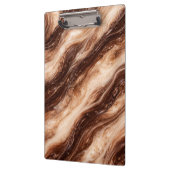 Porte-bloc Chocolate Milkshake Marble Texture (Gauche)