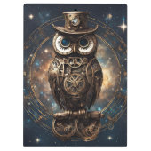 Porte-bloc Chouette à vapeur (Dos)