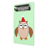 Porte-bloc Chouette de Noël Mini Porte - bloc (Angle2)