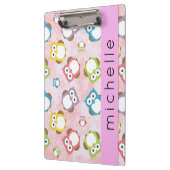 Porte-bloc Chouettes mignonnes, Chouette Motif, Chouettes col (Gauche)