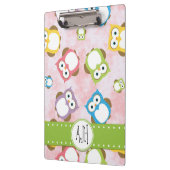 Porte-bloc Chouettes mignonnes, Chouette Motif, Chouettes col (Gauche)