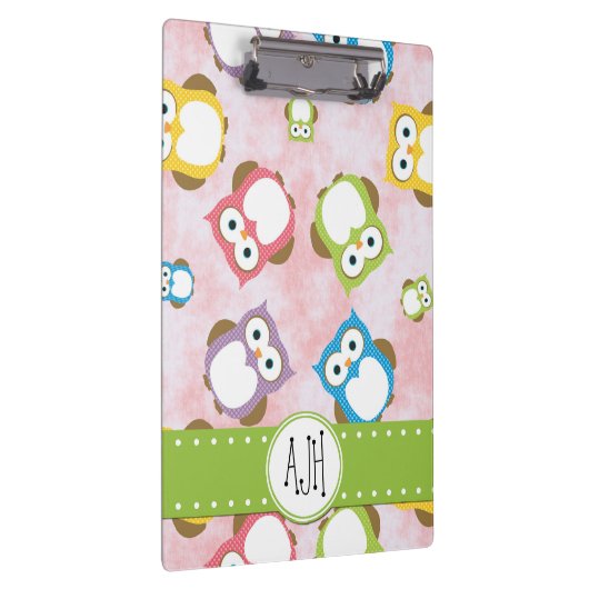 Porte-bloc Chouettes mignonnes, Chouette Motif, Chouettes col (Swatch)