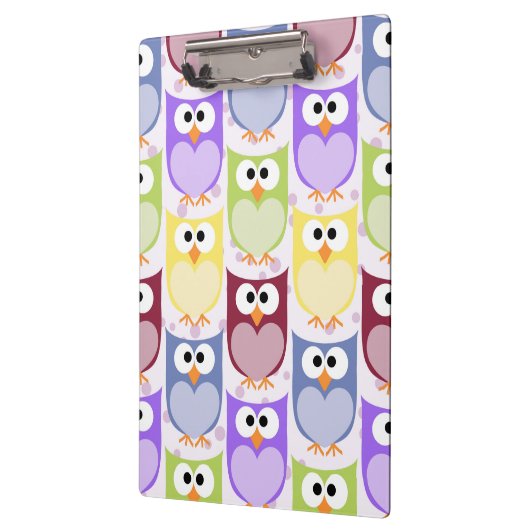 Porte-bloc Chouettes mignonnes, Chouette Motif, Chouettes pou (Gauche)
