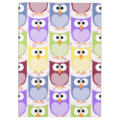 Porte-bloc Chouettes mignonnes, Chouette Motif, Chouettes pou (Dos)
