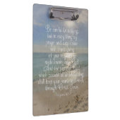 Porte-bloc Chrétien de plage de vers de bible de paix de 4h13 (Swatch)