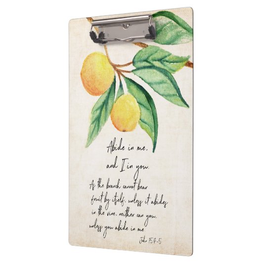 Porte-bloc Christian Abide Oranges fruitées (Gauche)