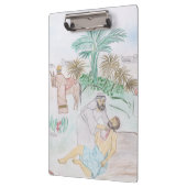 Porte-bloc Christian Artwork Le bon samaritain (Gauche)