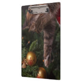 Porte-bloc Christmas Cat (Gauche)