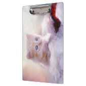 Porte-bloc Christmas Kitten (Gauche)