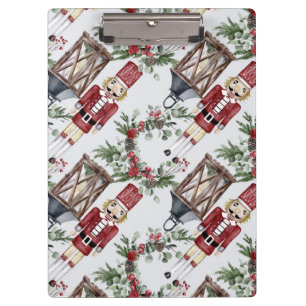 Porte-bloc Christmas nutcrackers and lanterns