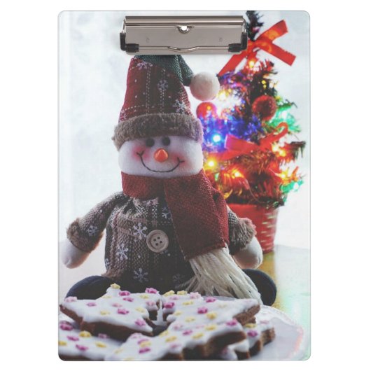 PORTE-BLOC CHRISTMAS SNOWMAN (Devant)