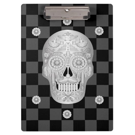 Porte-bloc Chrome Calavera Watch (Devant)