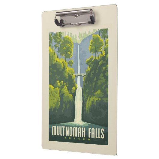 Porte-bloc Chutes Multnomah | Oregon (Gauche)