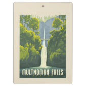 Porte-bloc Chutes Multnomah | Oregon (Dos)