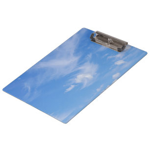 Porte-bloc Ciel Bleu Avec Nuages Agités