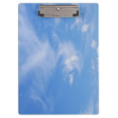 Porte-bloc Ciel Bleu Avec Nuages Agités (Devant)