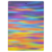 Porte-bloc Ciel de coucher de soleil sur le désert Abstrait (Dos)