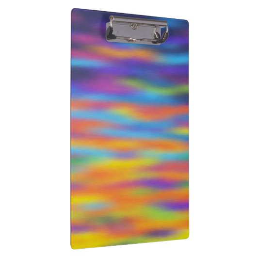 Porte-bloc Ciel de coucher de soleil sur le désert Abstrait (Swatch)