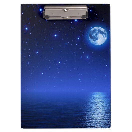 Porte-bloc Ciel nocturne étoilé (Devant)