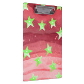 Porte-bloc ciel rouge avec étoiles (Swatch)