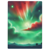 Porte-bloc ciel vert (Dos)