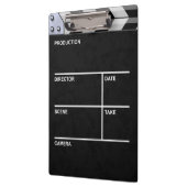 Porte-bloc cinéma en planches (Gauche)