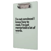 Porte-bloc Citation de Nick Miller (Gauche)