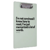 Porte-bloc Citation de Nick Miller (Swatch)