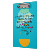 Porte-bloc Citation d'infirmière de porte - bloc d'infirmière (Gauche)